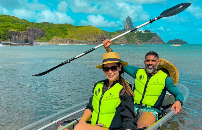 Balade en kayak transparent à Fernando de Noronha - Photo 7