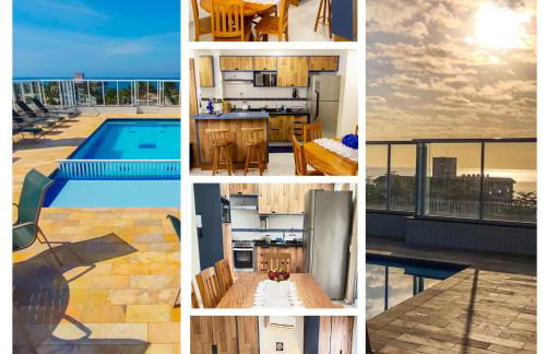 Apartamentos a 200m praia das Toninhas - Condomínio Vista Verde | Piscina na Cobertura com vista Espetacular - Foto 2