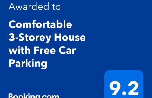 Comfortable 3-Storey House with Free Car Parking - Foto 27