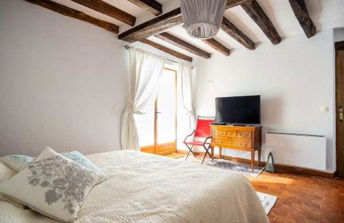 Magnifique longère du Perche avec vue panoramique et piscine pour 9 personnes - Foto 21