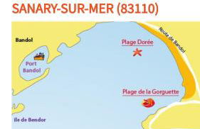 STUDIO RDJ TERRASSE PISCINE SANARY SUR MER - Foto 20