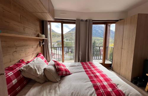 Les Tanières de Montgenèvre - La Marmotte - Duplex 4 p entièrement rénové avec vue magnifique - Photo 13