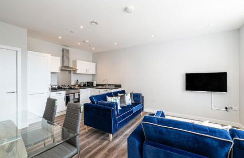 #94 Lux Crosby Gardens Apartment - 10 mins to Crosby Beach - Sleeps 4 - " Perfect for Business travelers and Small Families - Free Parking" - Foto 28