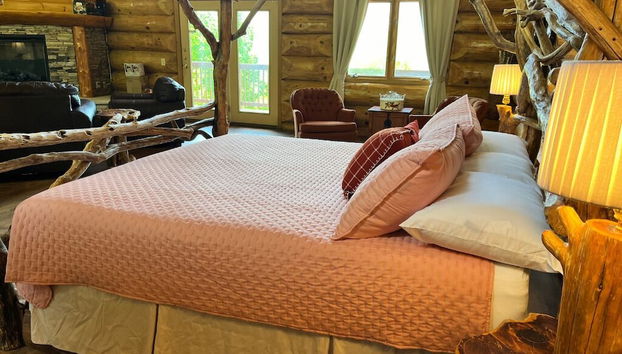 Elkmont Views Cabin by Heavenly Views Resort - Foto 4, Habitación