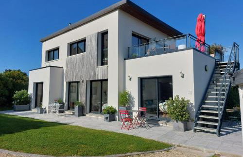 Villa lumineuse vue mer 150m plage - Photo 1