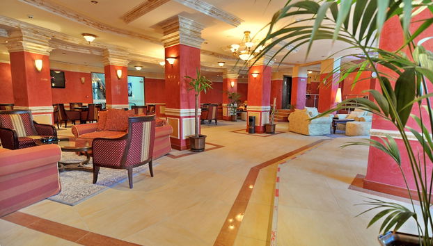 Sitzecke in der Lobby