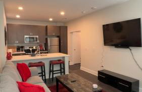 The 513 Flat! 1BR, 1Bath Apt with Pool and Riverfront View! Free Gated Parking! Only Steps from The banks & Stadiums! - Foto 9