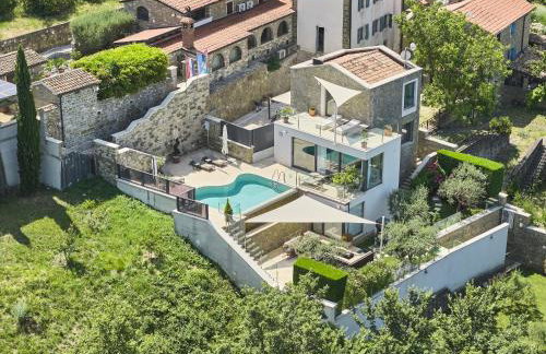 Residence Monte near Umag for 10 people with heated infinity pool, spa & play room - Foto 1