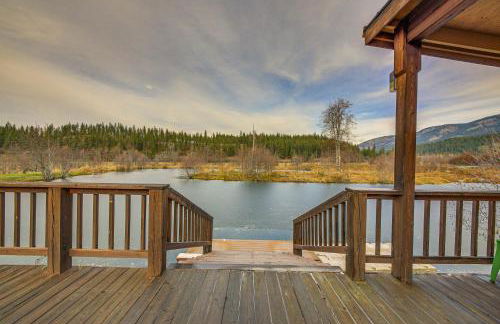 Bonners Ferry Cabin with Wraparound Deck and Views! - Foto 36