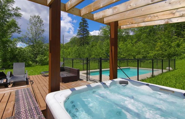 Le St-c me- Spa-piscine- Billard - Ski Val St-c me - Foto 24