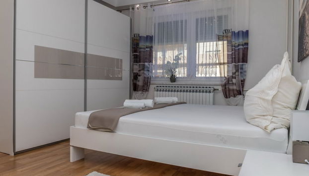 Spacious Novi Vinodolski Apartments With Terrace and Shared Pool - Foto 5, Habitación