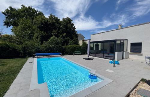 Chez Simone, maison calme et indépendante, piscine - Foto 23