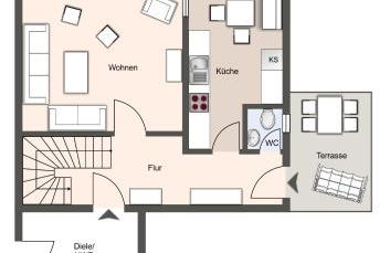 Haubarg Ossenhoff Haubarg Ossenhoff Appartement Buernhus - Photo 40