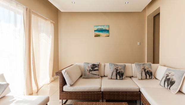 Zona de estar del vestíbulo