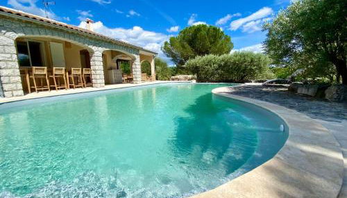 Maison pour 12p, piscine à débordement chauffée d'avril à octobre inclus - Foto 5