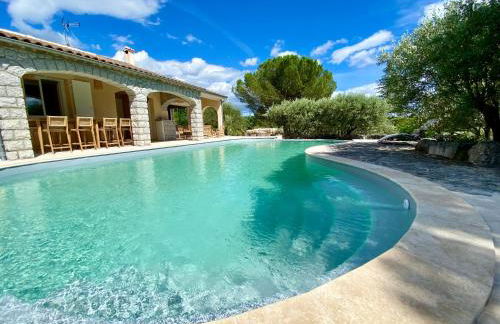 Maison pour 12p, piscine à débordement chauffée d'avril à octobre inclus - Foto 5