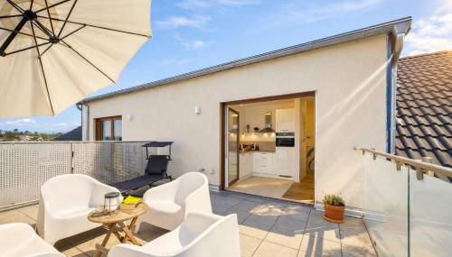 KStay Apartments Penthouse mit Parkplatz zentral in Eltville - Foto 4, sunbed