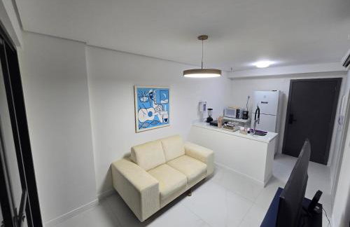 Quarto e sala praia Jaguaribe Salvador - Foto 10