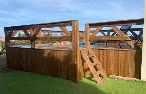 Villa piscine 6 personnes-3 chambres-climatisée - Foto 4