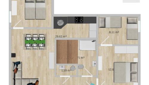 Holiday Home Renoviertes Haus in Husen mit Terrasse und Sauna by Interhome - Foto 2