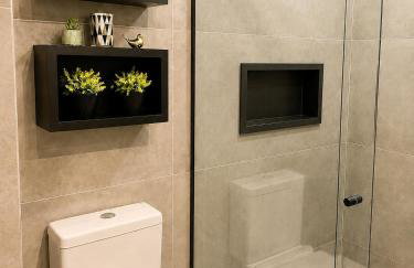 DNA SmartStyle, Flat de alto Padrão em Goiânia, Setor Bueno, Piscina, Garagem e Jardim privativo - Foto 18