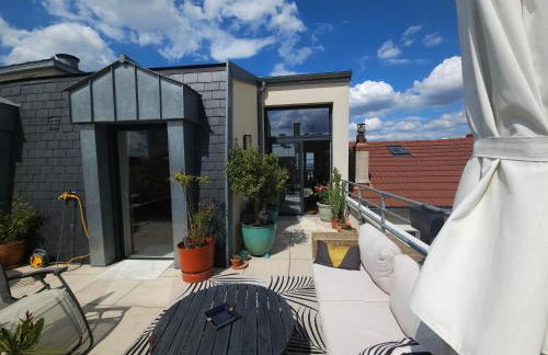 Le toit chic à 15 mn Paris Centre - Foto 16