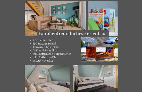 Familienfreundliches Ferienhaus in 5 min zum Strand mit Terrasse und kostenlosem Parkplatz - Photo 2