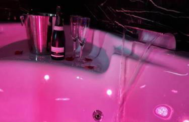 Spa-Sauna-Ciel de pluie tropicale-Champagne Nuit Romantique - Escapade Mâconnaise - Foto 8