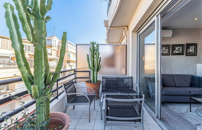 Magnificent Studio in the Center of Cannes / Terrace - 30m2 - Foto 12
