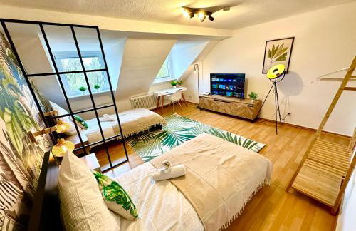 Dschungel Wohnung, geräumig, Netflix, Sonos, zentral - Photo 10