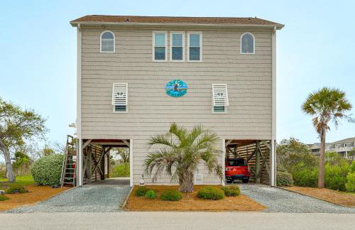 Walk to Surf City Beach Ocean-View Home with Decks! - Foto 1