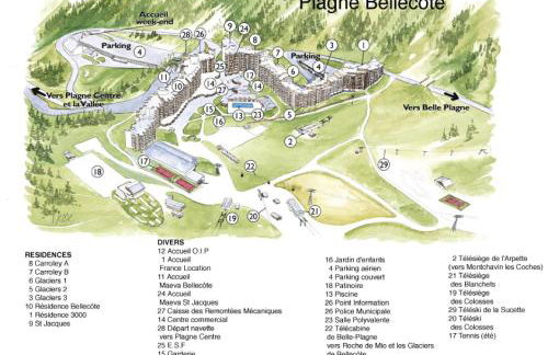 Résidence Carroley A - Appartement agréable · Cœur de station · Vue pistes · Balcon MAE-3671 - Foto 5