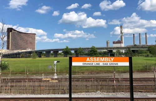 Central 1-BR Condo Assembly Row Gym & Pool Sleep 5 - Photo 67