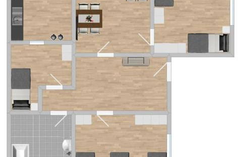 SWF111 - Komfortable Monteurwohnung Übergangswohnung - Foto 11