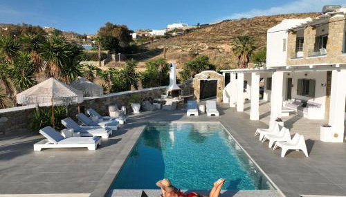 Villa "Kalli" with private pool - beachfront - Kalo Livadi - Foto 4