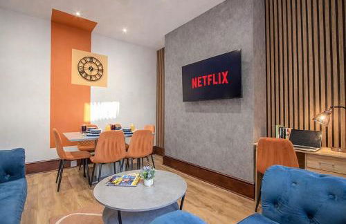 Modern & Spacious 4-Bedroom Home, Family & Contractor Friendly, Manchester - Foto 54