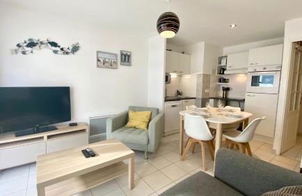 Superbe appartement cosy, à 50m de la plage, 4 pers - Foto 9