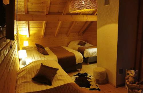 Nouveau Chalet M.META 12 pers sauna,jacuzzi,billard - Foto 30