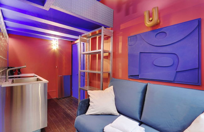 Cosy, Colourful Studio for 2 - Heart of "marais" - Foto 5