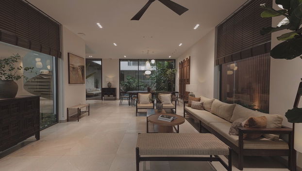 Zona de estar del vestíbulo