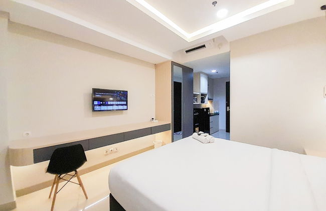 Modern Look And Comfortable Studio At Patraland Amarta Apartment - Foto 11
