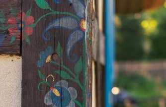 Kaszuby, dom kaszubski nad jeziorem Danielowa Dolina - Foto 62