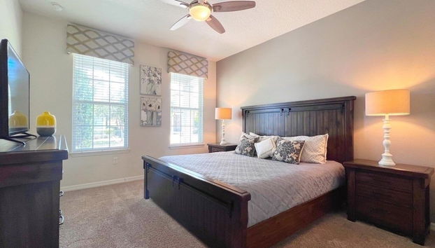 Beautiful Pool Villa With Spa And Game Room-9007pc 7 Bedroom Home by RedAwning - Foto 4, Habitación