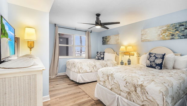 Beach Villas # 305 - Recently Refereshed! 2 Bedroom Condo by RedAwning - Foto 5, Habitación