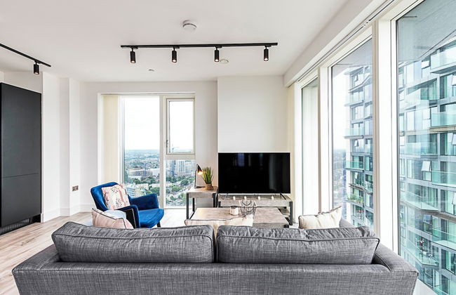 Two Bedroom Luxury Retreat At North Acton, London - Foto 8