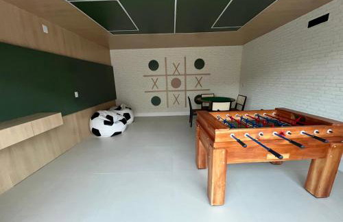 Apê pé na areia Ilhéus - beira mar, acesso direto à praia, piscinas, jogos, espaço kids - Vog Marine - Foto 45