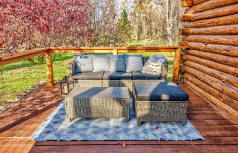 Log Cabin sleeps 20 with hot tub, EV Charger, firepit - Foto 15