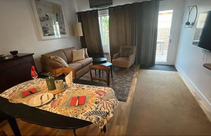 Climatisation, Parking privé, Maison plein pied proche gare, 1 chambre, capacité 4 - Foto 40