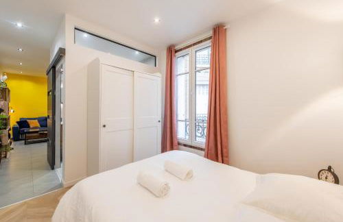 Élégant T2, Centre Paris 20 min, Calme, Cosy, Wifi - Foto 7