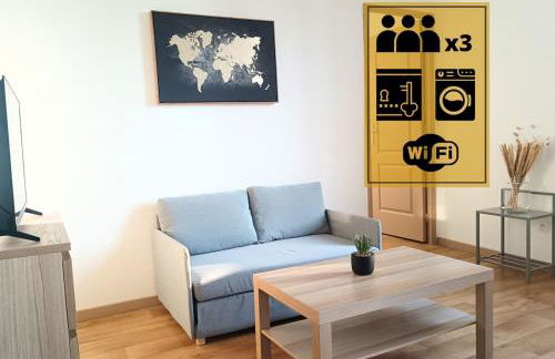 Appartement lumineux et pratique Séjour pro Lille - Foto 1